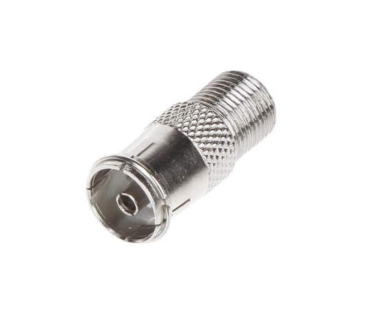 F Plug to TV Socket Adapter