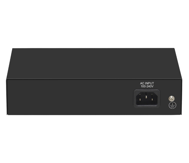 Switch PoE INPREL 6-portowy (4+2) 10/100Mbps